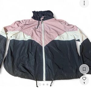 Love Tree Women's Color Block Windbreaker Jacket